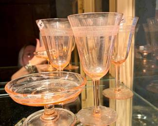 Pink glass