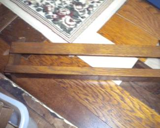 Church pew book holder