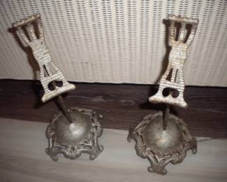 Antique mercantile store shoe displays