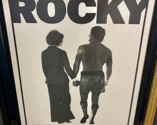 42 Framed Rocky poster