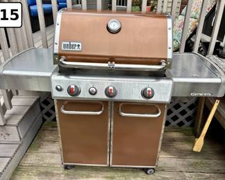 15 Weber Genesis gas grill