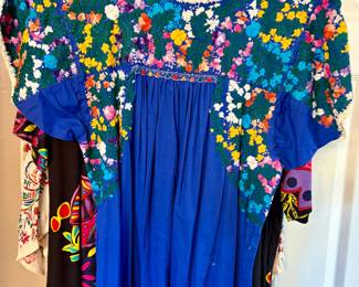 Hand embroidered dress 