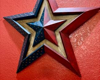 Huge painted star 