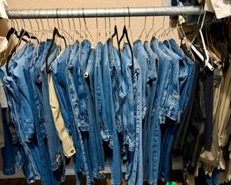Men’s denim larger sizes 