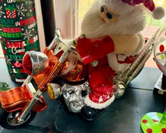 Biker Santa 