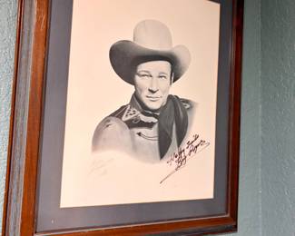 Signed by Roy Rogers 