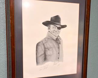 The Duke, signed and numbered 
