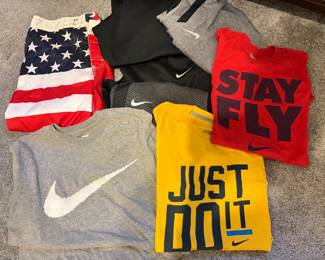 Lot of vintage sports wear!