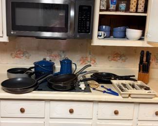 Kitchen stuff. Electric appliances not pictured.