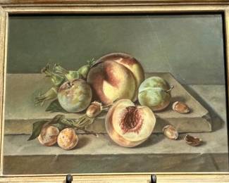 Early to mid 19th century still life pastel