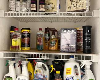 Cleaning Supplies 