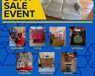 Wood Dale Estate Sale Flyer