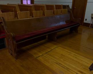 Assortment of Church Pews