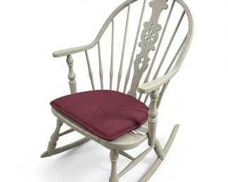 Painted Childs WindsorStyle Rocking Chair second image