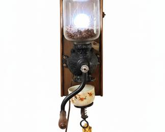Arcade Crystal No. WallMount Coffee Grinder