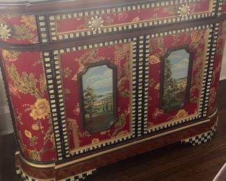 Mackenzie Childs Magnificent cabinet