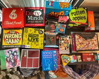 Large collection of games