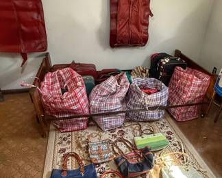 Women's purses and luggage sets