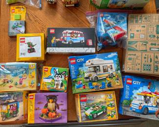 Lots of smaller LEGO sets