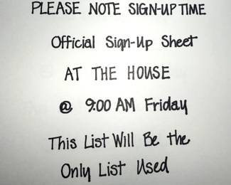 Friday Sale Sign