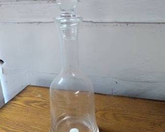 Clear Glass Decanter