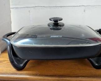 Presto 16-Inch Electric Skillet with Glass Lid