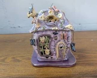 Blue Sky Clayworks 'Grandma's Place' Ceramic House
