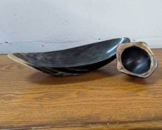 Mid-Century Organic Horn Decorative Set