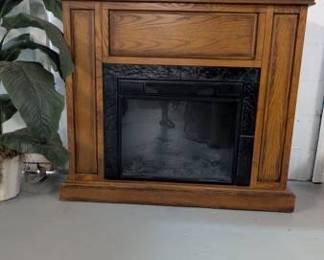 Electric Fireplace Mantel
