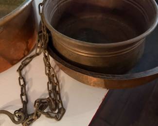 VTG COPPER COOKING POT