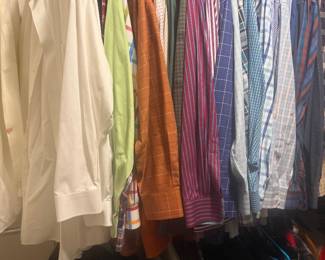 NAME BRAND DRESS SHIRTS