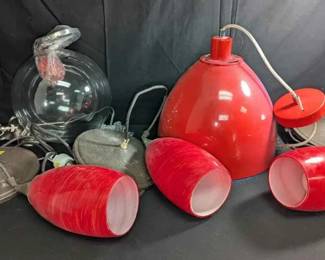OM451Assortment Of Pendant Lights