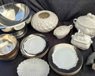 OM420Nicole Miller Dinner Plates And More