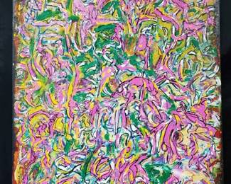 OM488Expressive Abstract Painting