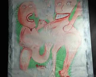 OM511VHOBO Original Expressionist Painting