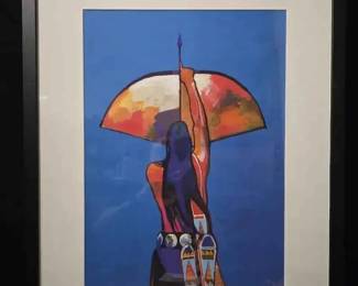 OM495John Nieto signed seriographPlanes Archer