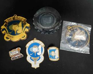 OM368RBob Hope Classic Badges And More