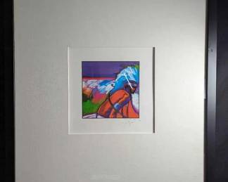 OM502John Nieto Signed Serigraph Hoop Dancer