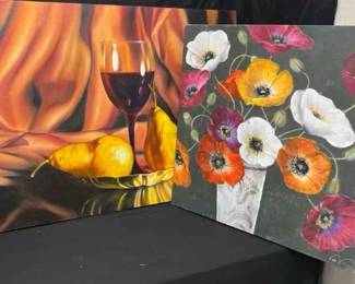 OM504Still Life Oil Acrylic Paintings