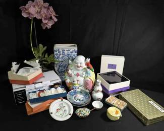 OM454Ceramic Happy Buddha And Dinnerware Sets More