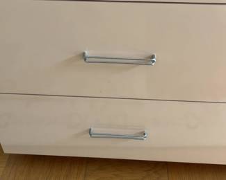 Postmodern Waterfall Lacquer Dresser
