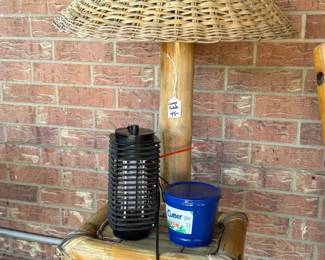 Outdoor Lamp/Table combination