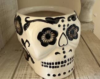 Sugar Skull Planter/Bowl