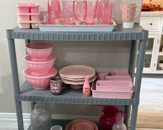 Assorted Pink Kitchenware