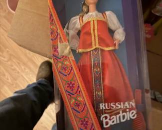 1996 Russian Barbie from the Dolls of the World Collection and many more