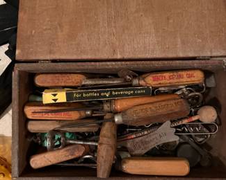 Collection of Vintage Wooden-Handled Ice Picks