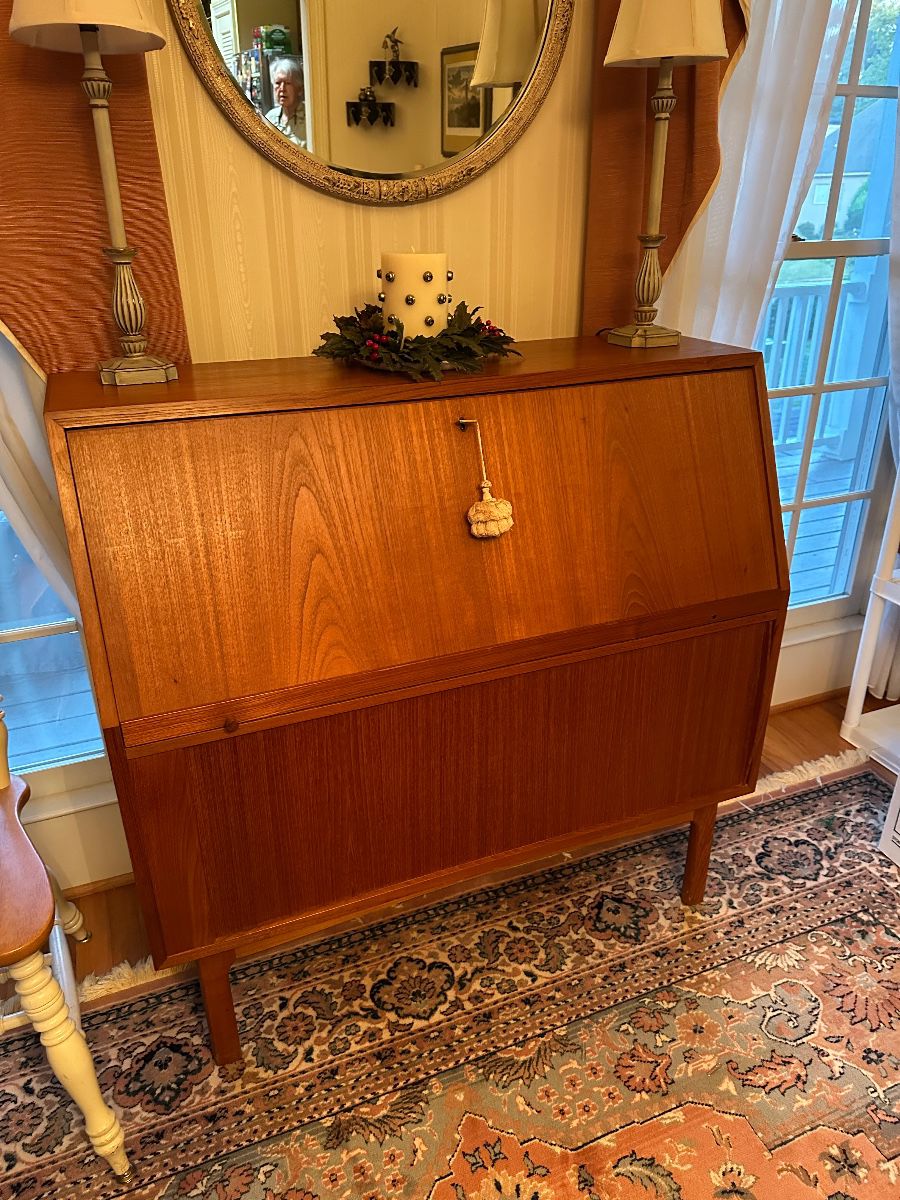 MCM House of Denmark Solid Teak Desk