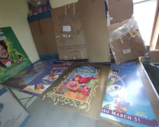 Disney posters and advertising 