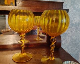 Vintage pedestal candy bowl