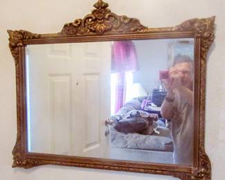 Vintage large mirror